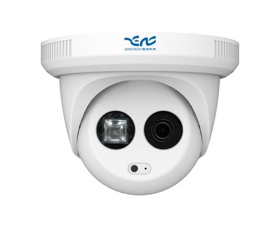 500万经济型单灯红外高清半球型网络摄像机（内置MIC）